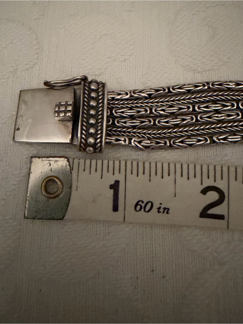 Silpada Sterling Silver Multi-Strand Byzantine Bracelet - Picture 4 of 8